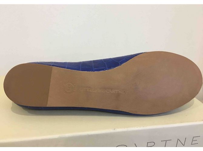 Stella Mc Cartney Bailarinas veganas Stella McCartney azul - vista 4