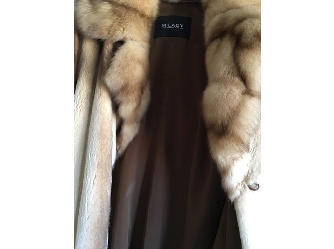 Milady Abrigos, Ropa de calle Beige - vista 7