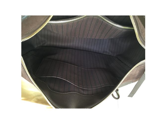 Borsa Louis Vuitton Bold GM in pelle marrone - vista 6