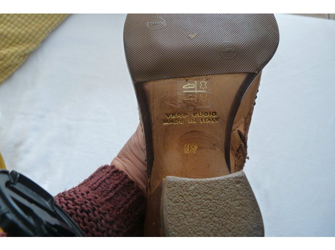 Vero Cuoio Botas Caramelo - vista 5