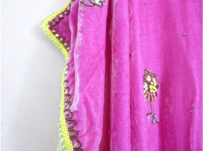 Paul Smith Pareo Rosa in Cotone - vista 3