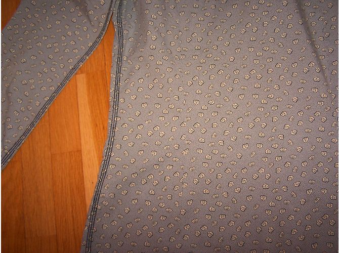 Camicia Diesel blu in cotone con motivo teschi taglia S - vista 7