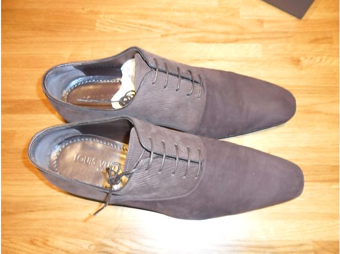 Louis Vuitton Derbies homme Marron - vue 5
