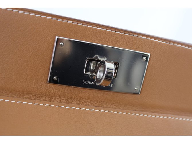 Hermès Toolbox 33 Brown Leather ref.60328 - Joli Closet