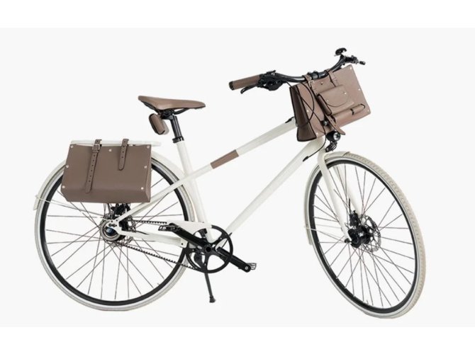 Hermès Sacolas Taupe - vista 3