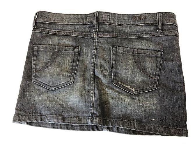 Falda vaquera azul Maje Talla 27US - vista 2