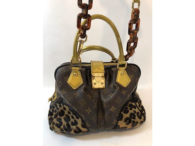 Louis Vuitton - Adele - Leopard-Umhängetasche Mehrfarben - Ansicht 16