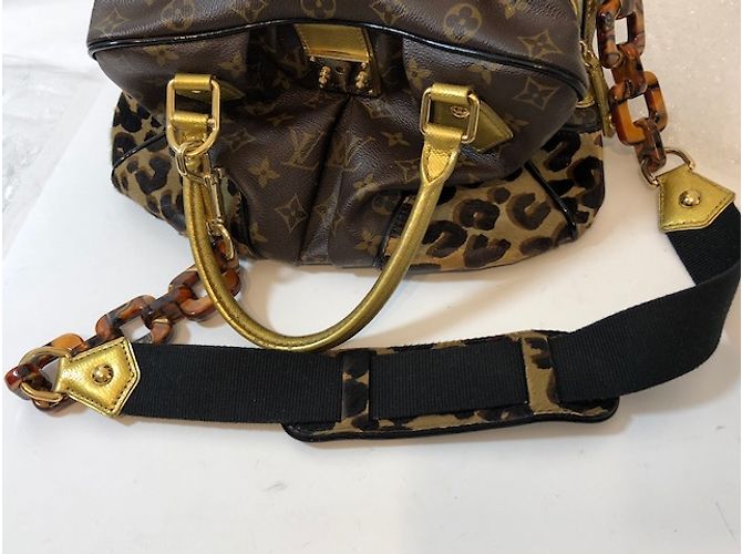Louis Vuitton - Adele - Leopard-Umhängetasche Mehrfarben - Ansicht 30