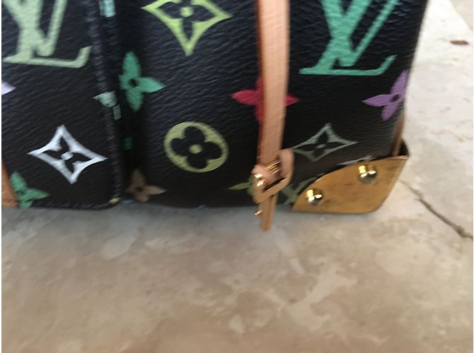 Speedy Louis Vuitton Veloce Takashi Murakami Multicolore - vista 6