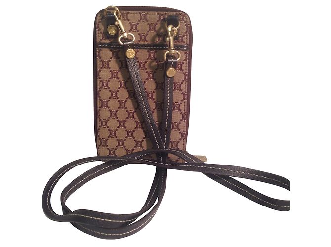 Pochette Céline in tessuto multicolore - vista 2