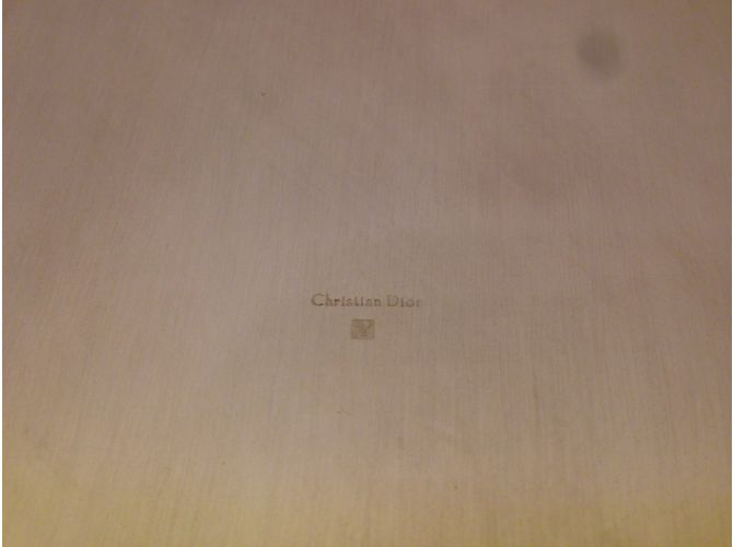Christian Dior Silver Metal Pans Grey - view 5