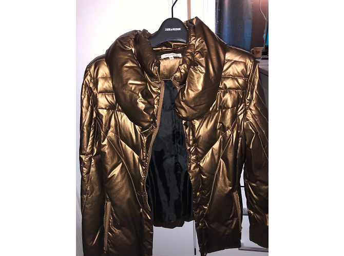 Chaqueta acolchada French Connection Dorada Dorado - vista 3