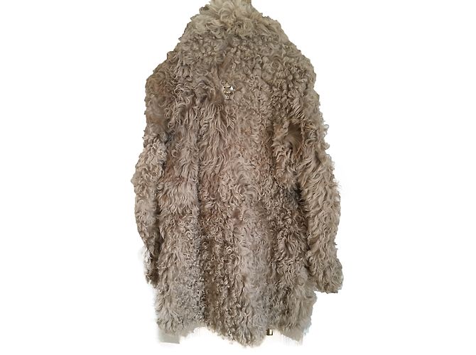 Philippe Plein Abrigos, Ropa de calle Beige - vista 2