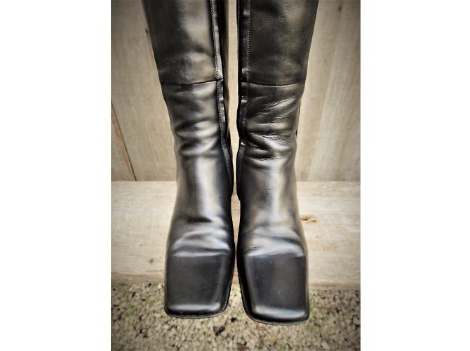 Botas Free Lance Famtom 7 Hi de piel negra Negro - vista 6