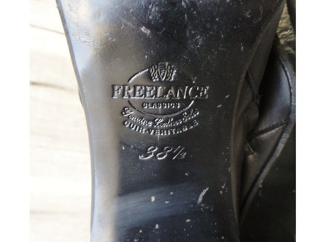 Botas Free Lance Famtom 7 Hi de piel negra Negro - vista 9