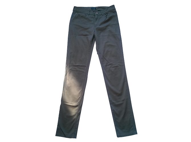 Pantalones rectos Armani Jeans Marrón Claro Algodón Castaño - vista 2