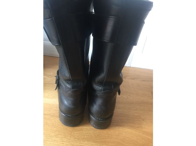 Botas Free Lance de piel negra Negro - vista 6