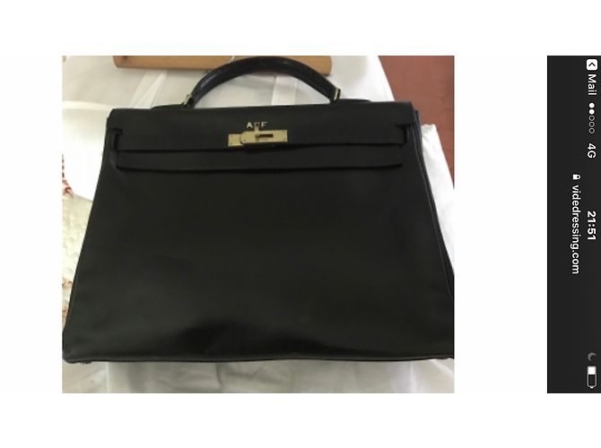 Kelly Hermès Handtaschen Schwarz - Ansicht 6