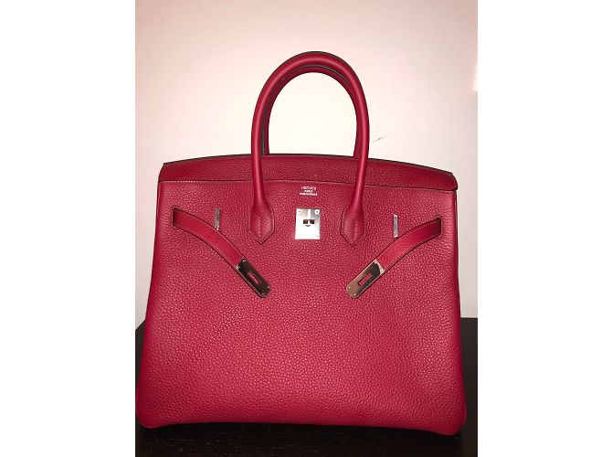 Hermès Birkin 35 Pelle Rossa Rosso - vista 11