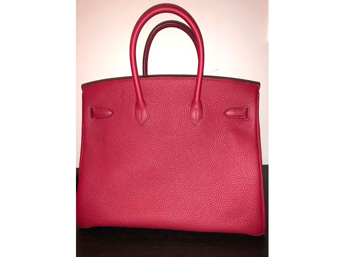 Hermès Birkin 35 Pelle Rossa Rosso - vista 13