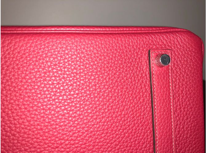 Hermès Birkin 35 Pelle Rossa Rosso - vista 14