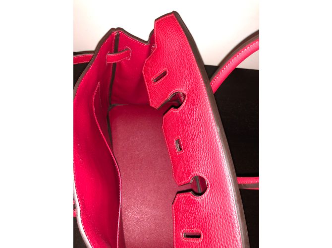 Hermès Birkin 35 Pelle Rossa Rosso - vista 16
