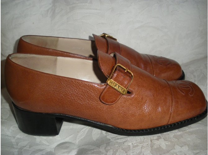 Chanel ballerine Marrone - vista 3