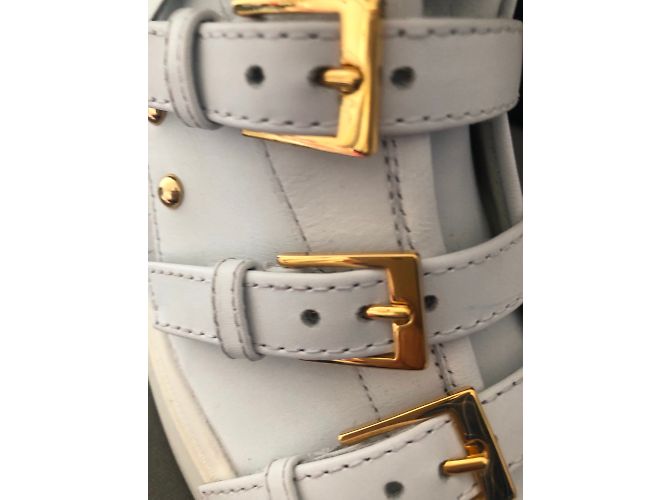Sneakers Giuseppe Zanotti in pelle bianca 37 Bianco - vista 6