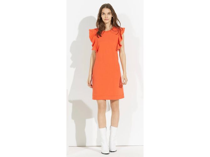 Claudie Pierlot Kleid Orange Viscose - Ansicht 6