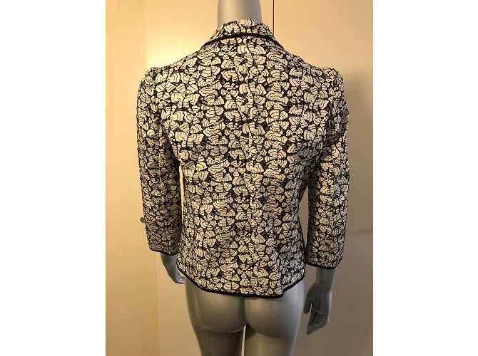 Love Moschino Black Cotton Openwork Jacket - view 4