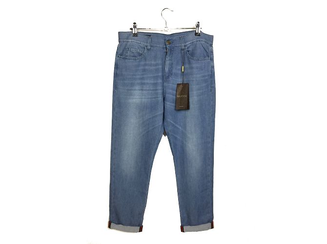 Gucci Jeans denim detalle web - vista 2