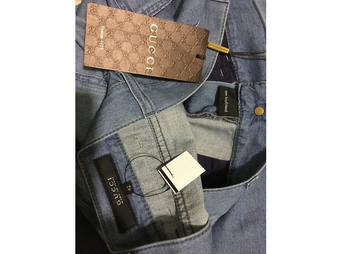 Gucci Jeans denim detalle web - vista 4