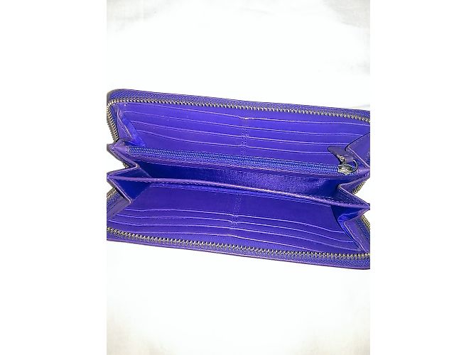 Cartera Coach de piel malva - vista 3