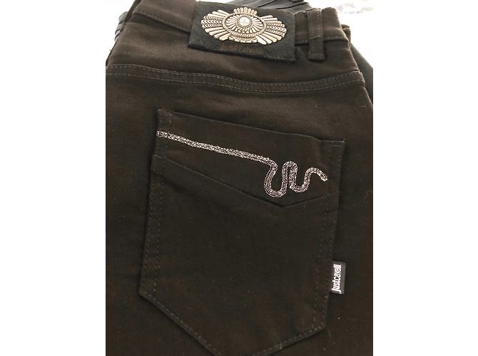 Jeans Just Cavalli T29US Negros de Algodón - vista 4