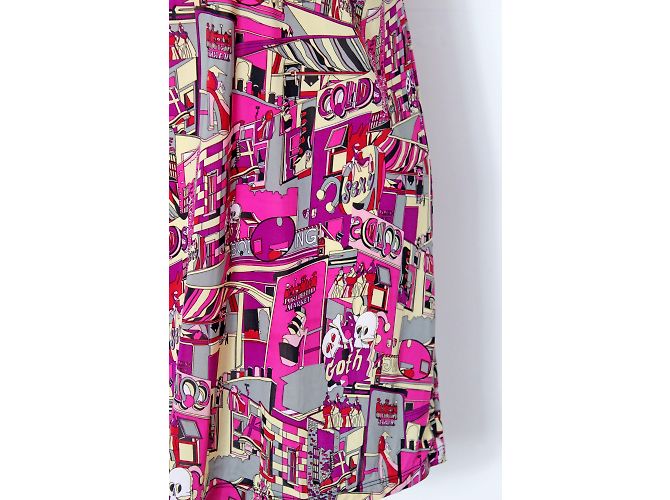 Camisón La Perla Studio de Nylon Negro y Rosa Multicolor - vista 4