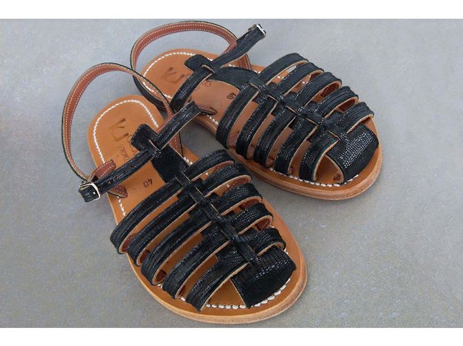 K Jacques Sandalen Schwarz - Ansicht 2