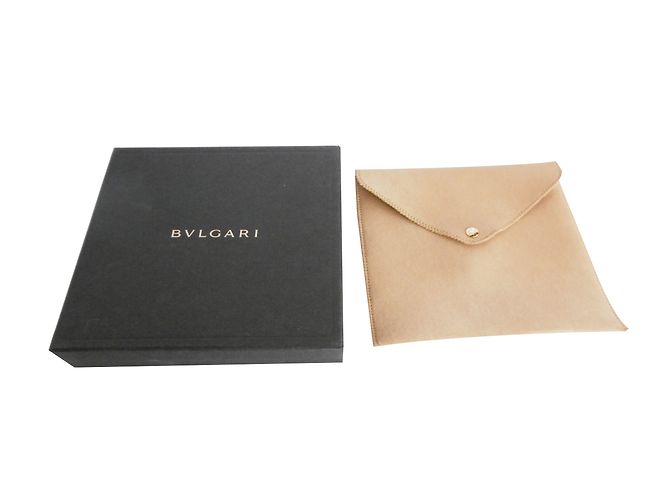 Scatola interna dei gioielli della collana di gioielli Bulgari e scatola esterna - vista 2