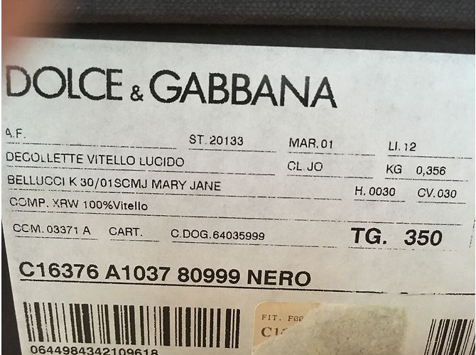Décolleté Dolce & Gabbana in vernice nera con cinturino alla caviglia Nero - vista 2