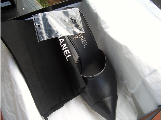 Chanel zuecos Negro - vista 8