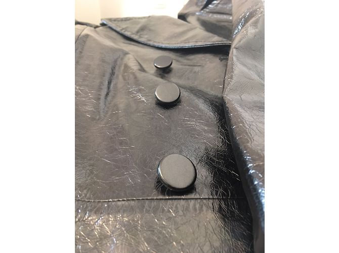 The row Leather coat - view 3