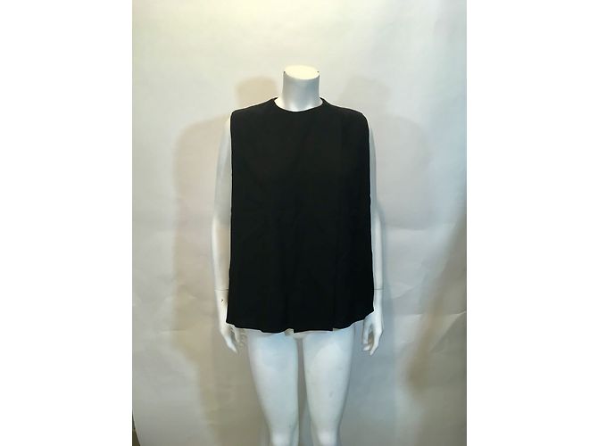 Haider Ackermann Black Sleeveless Wool Viscose Jacket - view 2