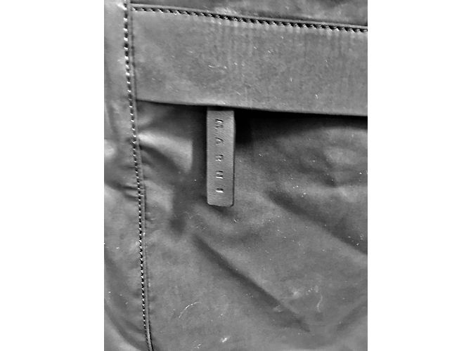 Borsa tote Marni nera idrorepellente Nero - vista 7