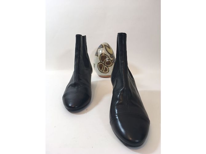 Stivaletti Golden Goose in pelle nera 38 Nero - vista 4