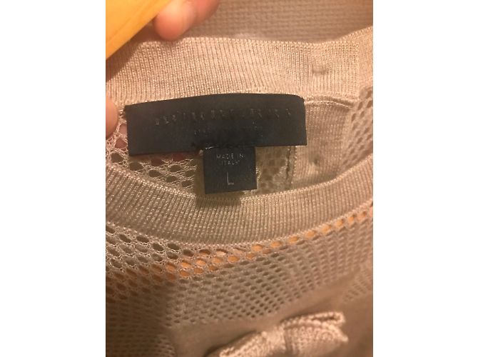Top de cachemira Burberry beige - vista 3