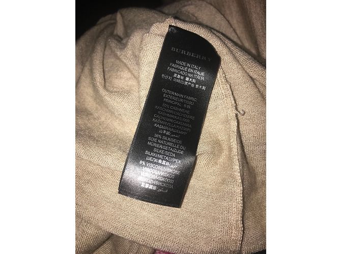 Top de cachemira Burberry beige - vista 4