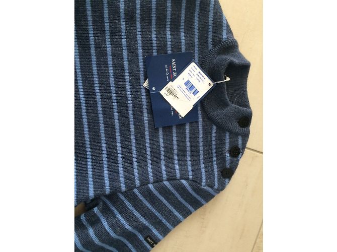 Saint James Matelot Bleu Gris - vue 2