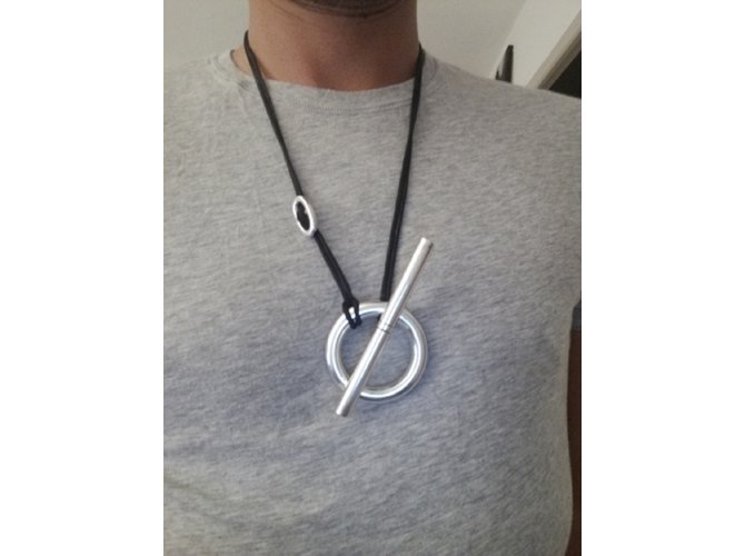 Hermès Collares largos Plata - vista 2