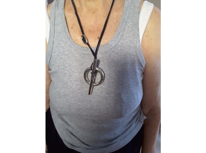 Hermès Collares largos Plata - vista 7