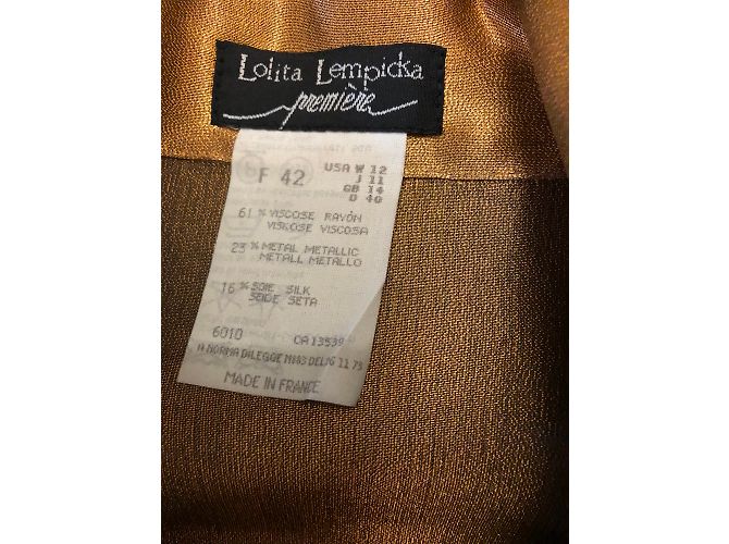 Lolita Lempicka Jacke Gold Viscose - Ansicht 2