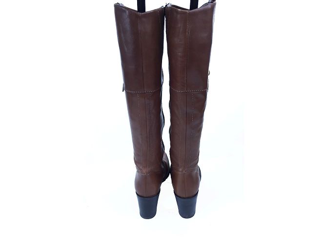 Geox Botas de couro marrom - vista 3